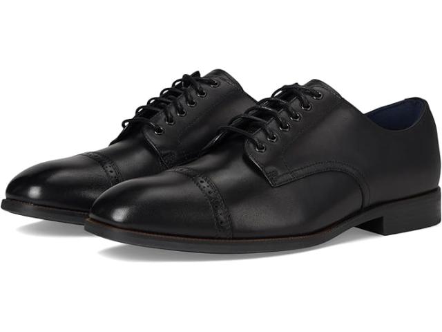 (取寄) ステイシー アダムス メンズ ウィリアム キャップ トゥ レースアップ Stacy Adams men William Cap Toe Lace-Up Black
