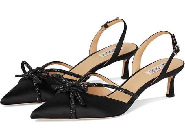 (取寄) バッジェリーミシュカ レディース アンジェリーナ Badgley Mischka women Badgley Mischka Angelina Black