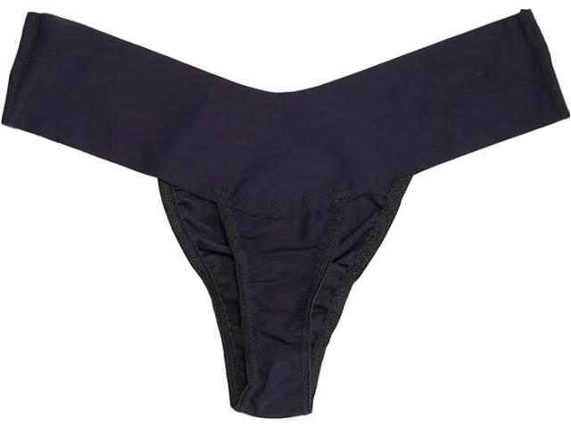 (取寄) ハンキー パンキー レディース ブレスソフト ナチュラル ライズ 3-パック Hanky Panky women Hanky Panky BreatheSoft Natural Rise 3-Pack Black/Black/Black_1
