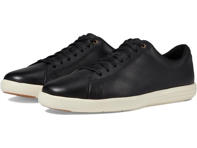 (取寄) コールハーン メンズ グランド クロスコート リ Cole Haan men Cole Haan Grand Crosscourt II Black Leather/Optic White