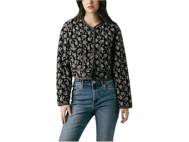 (取寄) ブランクニューヨーク レディース フォール ブルーム フローラル キルテッド ジャケット Blank NYC women Fall Bloom Floral Quilted Jacket Multicolor