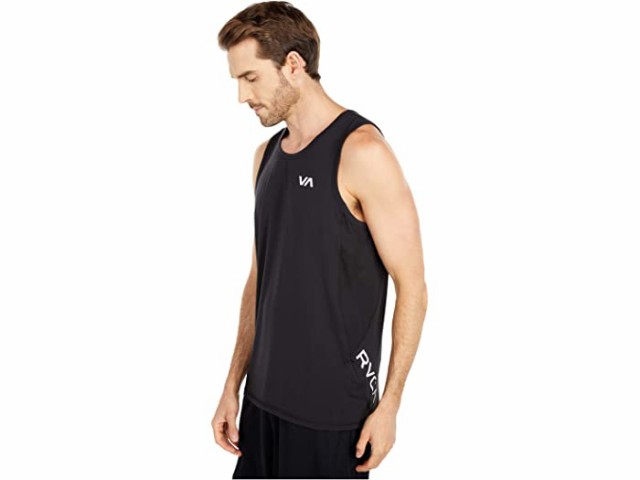 (取寄) ルーカ メンズ スポーツ ベント タンク RVCA men  Sport Vent Tank Blackの通販は