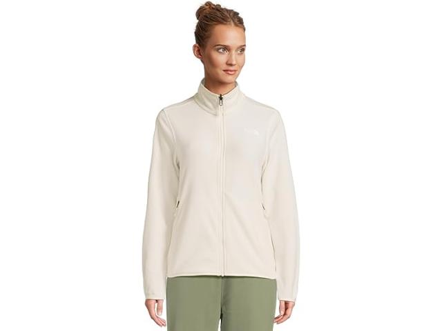 (取寄) ノースフェイス レディース グレイシャー フリース ジャケット The North Face women Glacier Fleece Jacket White Dune