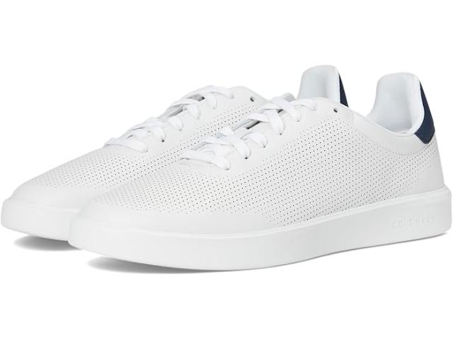 (取寄) コールハーン メンズ グランド クロスコート デイリー レーザー スニーカー Cole Haan men Grand Crosscourt Daily Laser Sneakers Optic White/Navy Blazer/Optic White