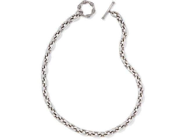 (取寄) ケンドラスコット レディース モーラ チェイン ネックレス Kendra Scott women Maura Chain Necklace Vintage Silver White Crystal
