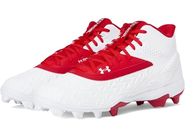 (取寄) アンダーアーマー メンズ リードオフ ミッド 3.0 ベースボール クリート Under Armour men Leadoff Mid 3.0 Baseball Cleat Red/White/Redの通販は登山靴・トレッキングシューズ