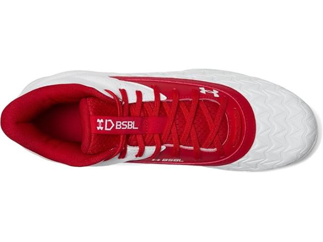 (取寄) アンダーアーマー メンズ リードオフ ミッド 3.0 ベースボール クリート Under Armour men Leadoff Mid 3.0 Baseball Cleat Red/White/Redの通販は