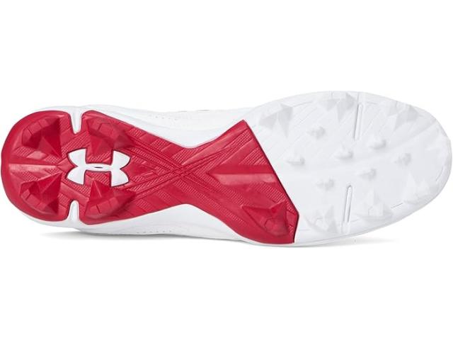 (取寄) アンダーアーマー メンズ リードオフ ミッド 3.0 ベースボール クリート Under Armour men Leadoff Mid 3.0 Baseball Cleat Red/White/Redの通販は