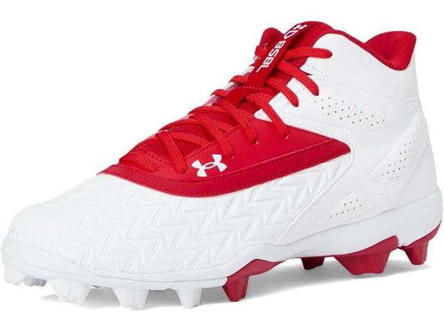 (取寄) アンダーアーマー メンズ リードオフ ミッド 3.0 ベースボール クリート Under Armour men Leadoff Mid 3.0 Baseball Cleat Red/White/Redの通販は