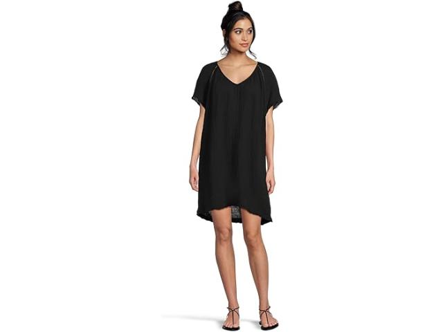 (取寄) マイケル スターズ レディース スカイ ミニ ドレス Michael Stars women Sky Mini Dress Black