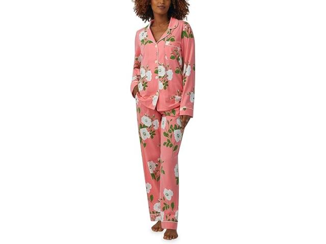 (取寄) ベッドヘッドパジャマズ レディース ロング スリーブ クラシック Pj セット Bedhead PJs women Long Sleeve Classic PJ Set White Poppyの通販は