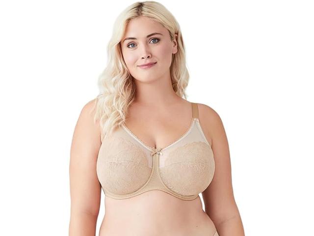 (取寄) ワコール レディース レトロ シック フル-バステッド アンダーワイヤー ブラ 855186 Wacoal women  Retro Chic Full-Busted Underwire Bra 855186 Toastの通販は 22,240円