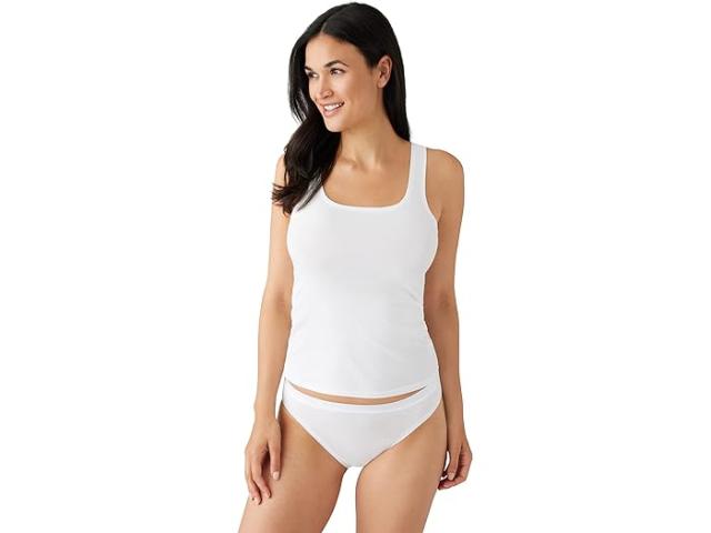 (取寄) ワコール レディース アンダーステイティド コットン タンク Wacoal women Wacoal Understated Cotton Tank White