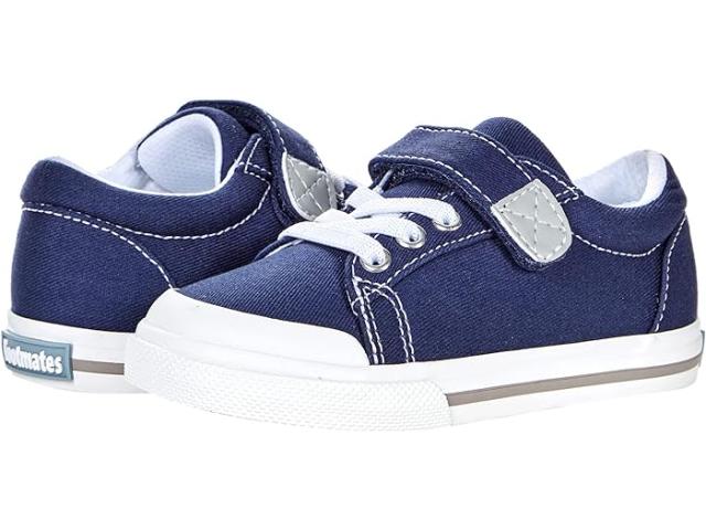 (取寄) フットメイト ボーイズ ジョーダン (インファント/トドラー/リトル キッド) FootMates boys FootMates Jordan (Infant/Toddler/Little Kid) Navyの通販は