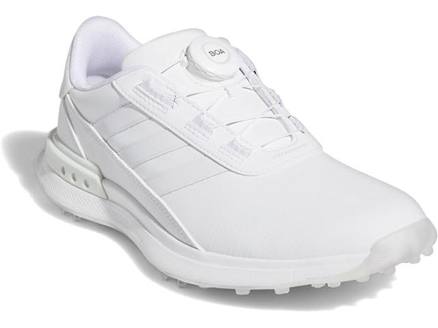 (取寄) アディダスゴルフシューズレディース S2G ボア 24 adidas Golf women adidas Golf S2G Boa 24 Footwear White/Footwear White/Crystjade