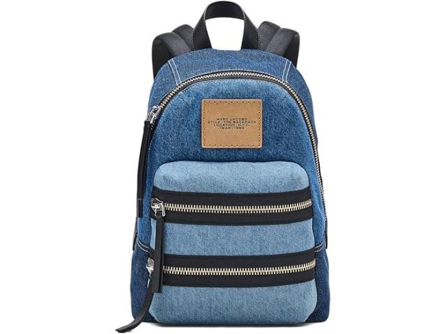 保存袋付 マークバイマークジェイコブス リュックサック ブルー バックパック 美品 マークバイマークジェイコブス ナイロン リュック バック