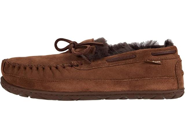 (取寄) エルエルビーン メンズ ウィックド グッド モカシン L.L.Bean men L.L.Bean Wicked Good Moccasins Chocolate Brown