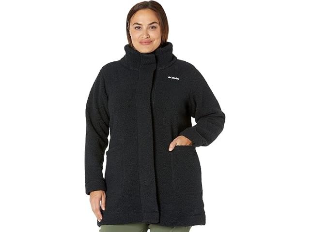 (取寄) コロンビア レディース プラス サイズ パノラマ ロング ジャケット Columbia women Plus Size Panorama Long Jacket Black
