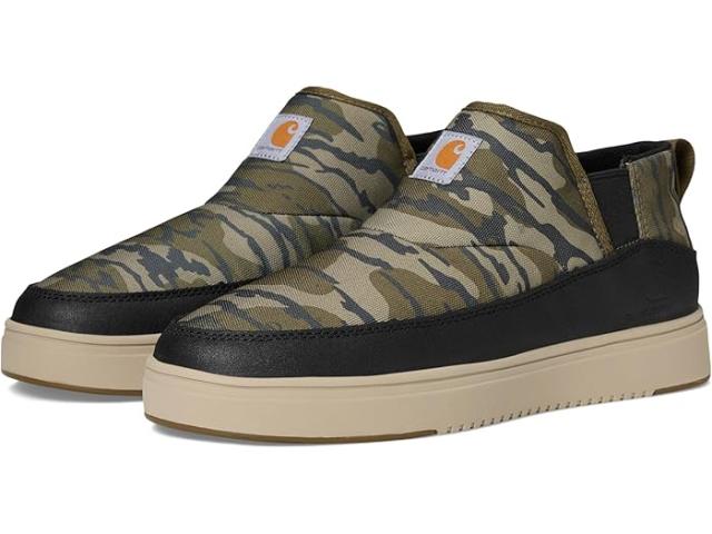 (取寄) カーハート メンズ デトロイト キャンバス ミッド スリッポン Carhartt men Detroit Canvas Mid Slip-On Mossy Oak