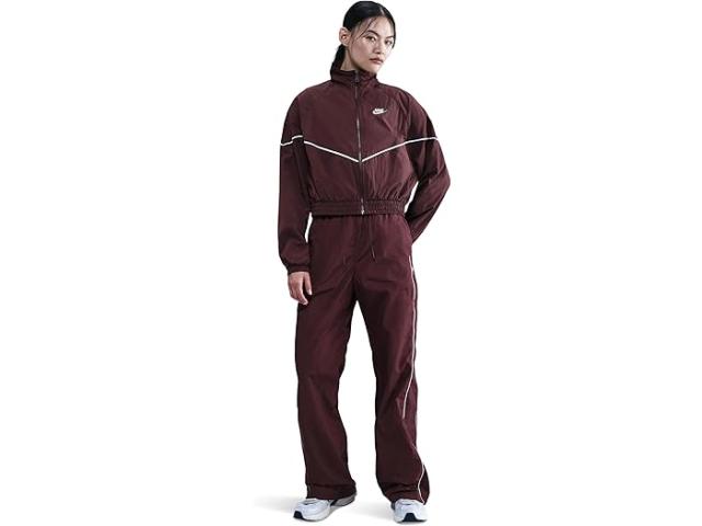 (取寄) ナイキ レディース スポーツウェア ウインドランナー ウーブン ジャケット スピード Nike women Sportswear Windrunner Woven Jacket Speed Burgundy Crush/Celestine Blue/Sail