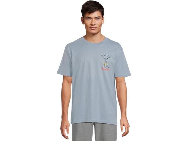 (取寄) ソルティ クルー メンズ テールド クラシック ショート スリーブ ティー Salty Crew men Tailed Classic Short Sleeve Tee Blue Fog