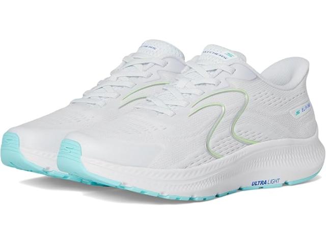 (取寄) スケッチャーズ レディース ゴー ラン コンシステント 2.0 ロックハート ハンズ フリー スリップインズ SKECHERS women Go Run Consistent 2.0 Lockhart Hands Free Slip-ins White