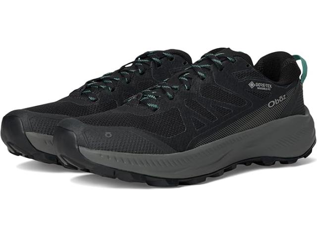 (取寄) オボズ レディース カタバティック Lt ロウ Gtx Oboz women Katabatic LT Low GTX Black Sea