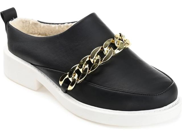 (取寄) ジュルネ コレクション レディース トゥルー コンフォート フォーム シアー フラッツ Journee Collection women Tru Comfort Foam Sheah Flat Black