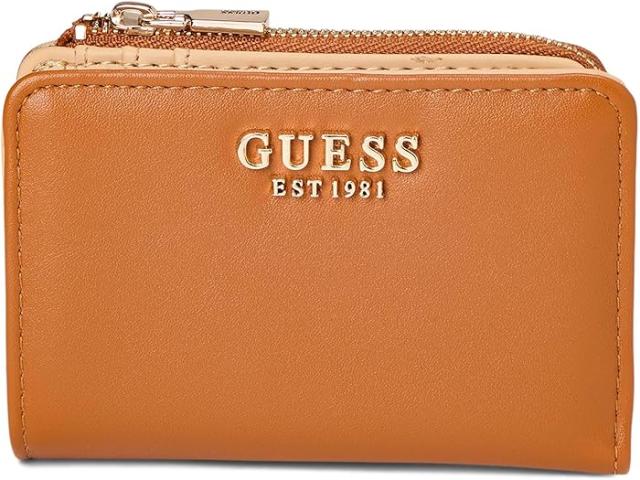 (取寄) ゲス レディース タレント ジップ アラウンド カード ケース GUESS women Talent Zip Around Card Case Caramel
