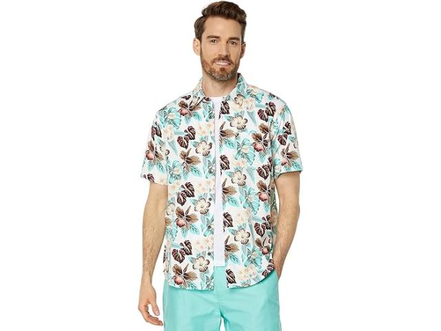 (取寄) ハーレー メンズ ワン アンド オンリー リードウ ストレッチ ショート スリーブ ウーブン Hurley men One & Only Lido Stretch Short Sleeve Woven White