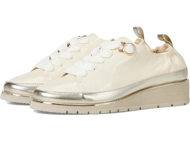 (取寄) ヴァネリ レディース フラッシュ Vaneli women Flash Cream Naplak/Platino Mary