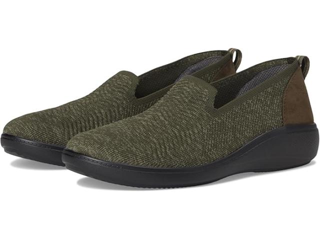 (取寄) ライフストライド レディース ブルーバール スリッポン シューズ LifeStride women Boulevard Slip-On Shoes Army Green/Burnt Olive