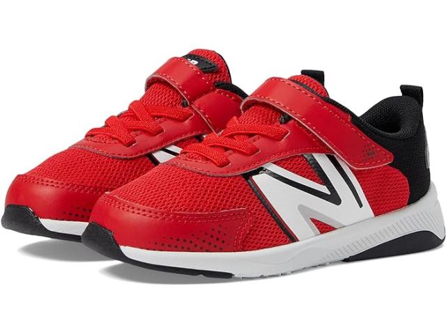 (取寄) ニューバランス キッズ ボーイズ ダイナソフト 545 バンジー レース ウィズ トップ ストラップ (インファント/トドラー) New Balance Kids boys New Balance Kids Dynasoft 545 Bungee Lace with Top Strap (Infant/Toddler) True Red/Blackの通販は