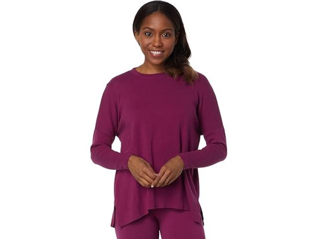 (取寄) ハード テイル レディース ロング スリーブ スロウチ ティー Hard Tail women Hard Tail Long Sleeve Slouchy Tee Boysenberryの通販は