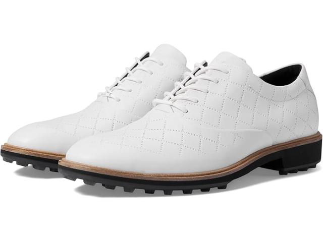 (取寄) エコー ゴルフ メンズ クラシック ハイブリット ハイドロマックス ゴルフ シューズ ECCO Golf men ECCO Golf Classic Hybrid Hydromax Golf Shoes White Cow Leatherの通販は
