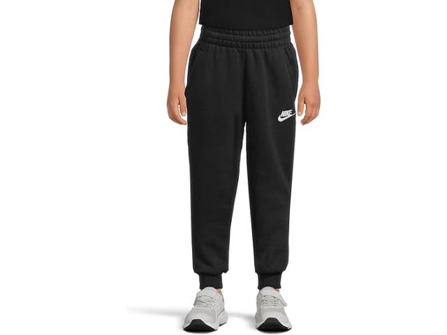 (取寄) ナイキ キッズ キッズ スポーツウェア クラブ フリース ジョガーズ (リトル キッド/ビッグ キッド) Nike Kids kids Sportswear Club Fleece Joggers (Little Kid/Big Kid) Black/White
