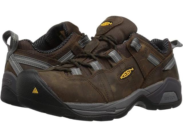 (取寄) キーン ユーティリティ メンズ デトロイト Xt スティール トゥ エスド KEEN Utility men KEEN Utility Detroit XT Steel Toe ESD Cascade Brown/Gargoyle