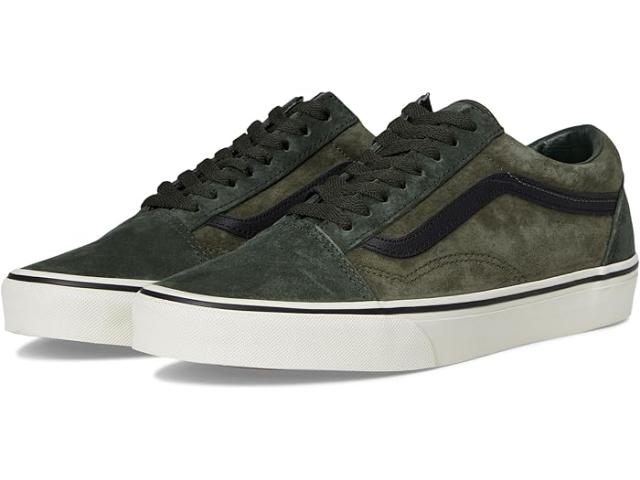 (取寄) バンズ オールド スクール Vans Old Skool Pig Suede Green/Multi