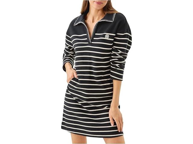 (取寄) リリー ピュリッツァー レディース ドレス Lilly Pulitzer women Corvaya Dress Noir Legacy Stripe