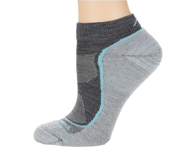 (取寄) ダーンタフバーモント レディース ライト ハイカー ノー ショー ライトウェイト ウィズ クッション Darn Tough Vermont women Darn Tough Vermont Light Hiker No Show Lightweight with Cushion Slate