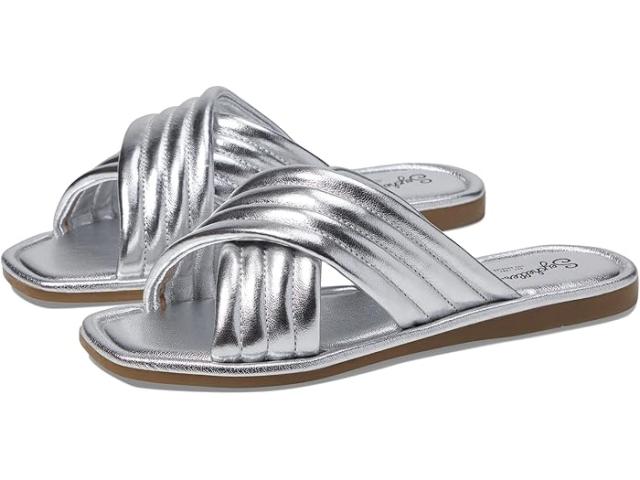 (取寄) セイシェル レディース ワード フォア ワード Seychelles women Seychelles Word For Word Silver Metallic Leatherの通販は