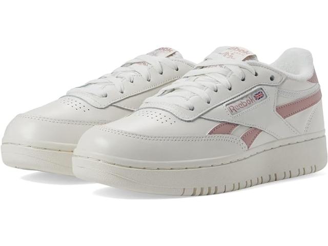 (取寄) リーボック ライフスタイル レディース ウィメンズ クラブ シー ダブル Reebok Lifestyle women Reebok Lifestyle Women's Club C Double Chalk/Smokey Rose