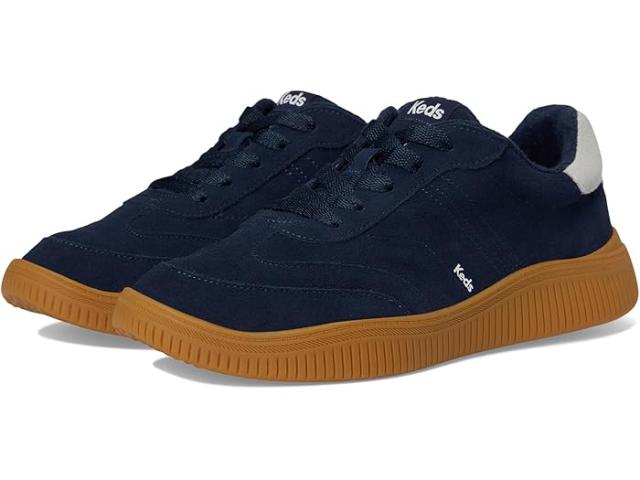 (取寄) ケッズ レディース コンテスト レース アップ Keds women Contest Lace Up Navy/Grey Suede
