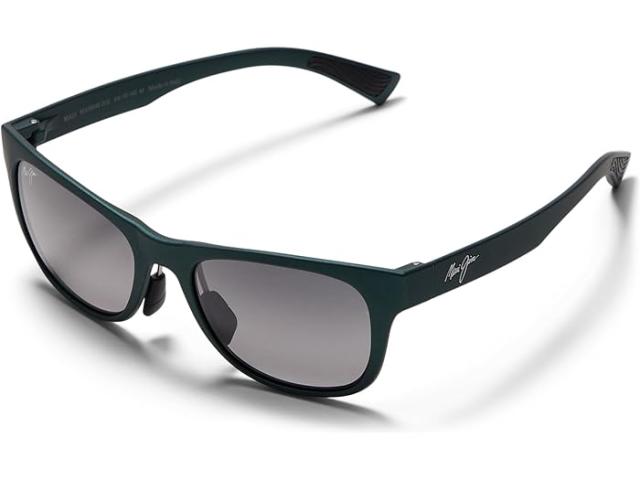 (取寄) マウイ ジム メンズ  Maui Jim men Kapeau l Matte Green/Neutral Grey Polarized
