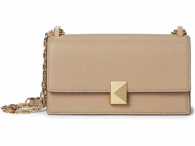 (取寄) ケイトスペード レディース トライベッカ ペブルド レザー ミニ フラップ チェイン クロスボディ Kate Spade New York women Kate Spade New York Tribeca Pebbled Leather Mini Flap Chain Crossbody Timeless Taupeの通販は
