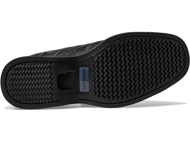 (取寄) ジョンストン&マーフィー メンズ シュラー カジュアル ドレス バイク トゥ オックスフォード Johnston & Murphy men Johnston & Murphy Shuler Causal Dress Bike Toe Oxford Black Tumbled Grain 取寄) ジョンストン&マーフィー メンズ シュラー カジュアル ドレス