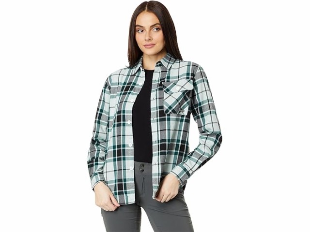 (取寄) スパイダー レディース フェブ フランネル シャツ Spyder women Feb Flannel Shirt Wintergreenの通販は 10,250円