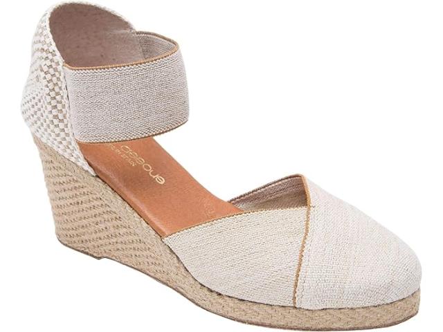 (取寄) アンドレアスース レディース アヌーカ Andre Assous women Andre Assous Anouka Beige Linenの通販は 29,328円