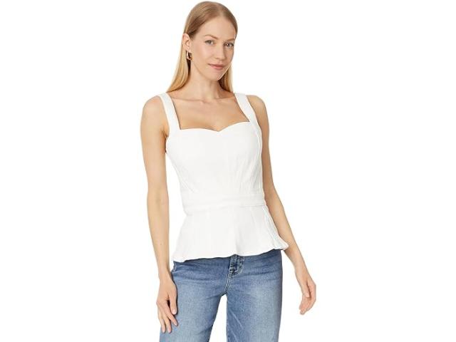 (取寄) セブンフォーオールマンカインド レディース スウィートハート シーム トップ 7 For All Mankind women 7 For All Mankind Sweetheart Seamed Top Sunnyの通販は 31,441円