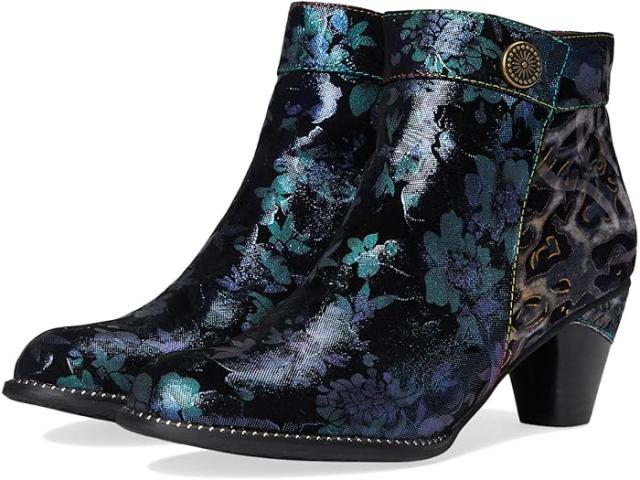 (取寄) ラルティストバイスプリングステップ レディース  L'Artiste by Spring Step women Dessalynn Navy Multi